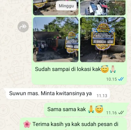 Pengiriman Papan Bunga Duka Pinggir Karanggede