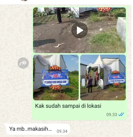 Pengiriman Karangan Bunga Pinggir Karanggede