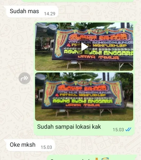 Pengiriman Papan Bunga Pinggir Karanggede