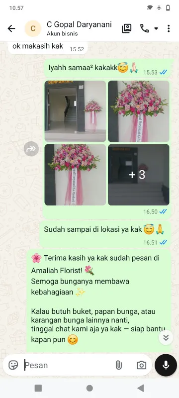 Pengiriman Karangan Bunga Pinggir Karanggede